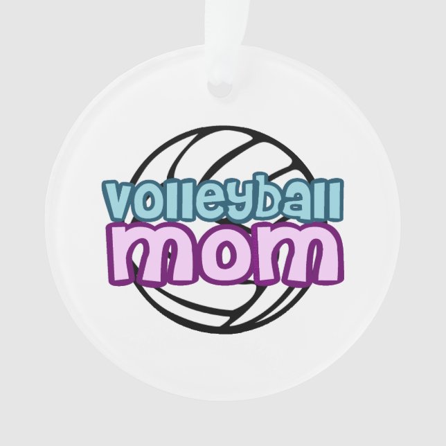 Adorno Voleibol Mom (Anverso)