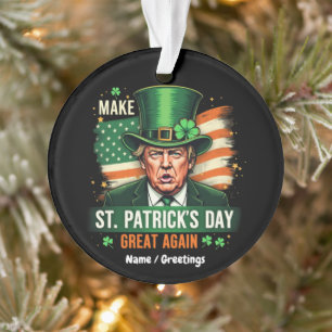 Adorno Vuelve a hacer grande el día de San Patricio ameri