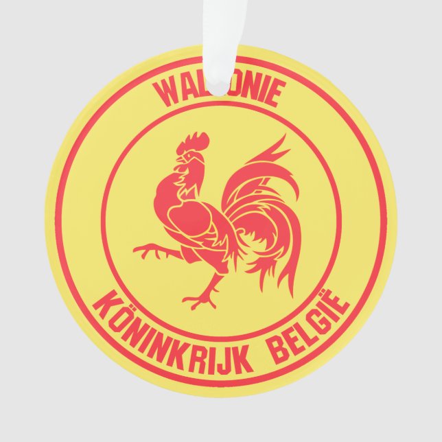 Adorno Wallonie Round Emblem (Anverso)