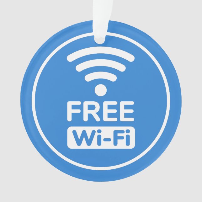 Adorno Wi-Fi gratuita (Anverso)