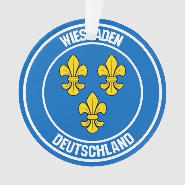 Adorno Wiesbaden Round Emblem (Anverso)
