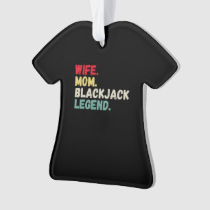 Adorno Wife Mamá blackjack tarjetas de leyenda 21 retro v