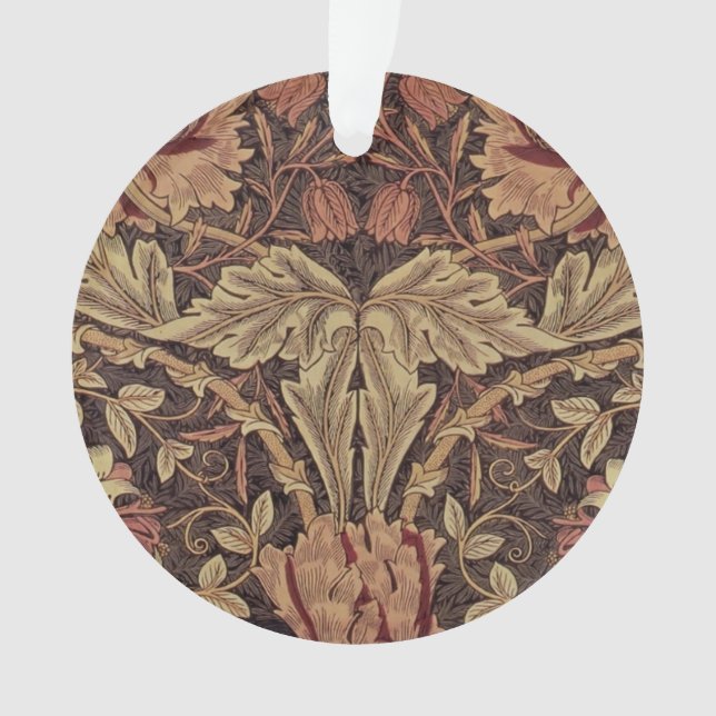 Adorno William Morris Honeysuckle Arte Inglés Clásico (Anverso)