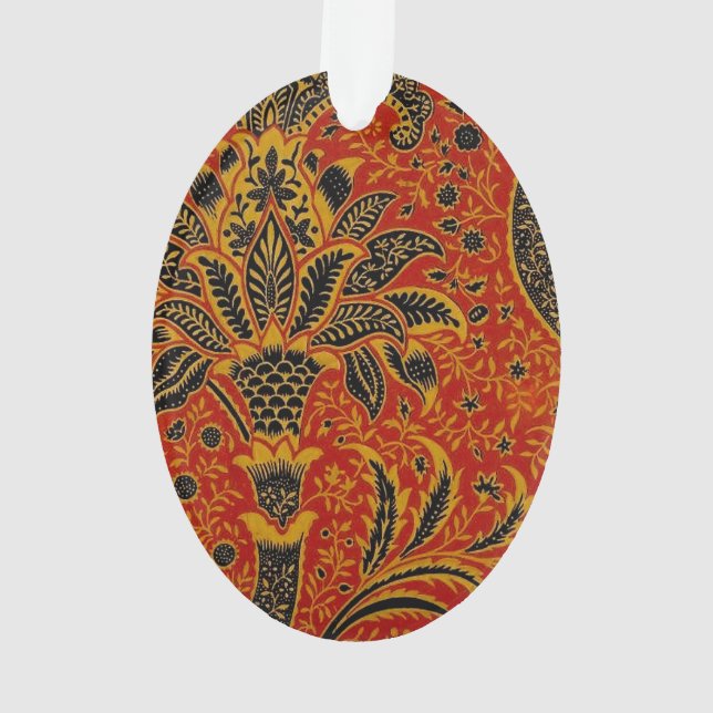 Adorno William Morris India Red Floral (Reverso)