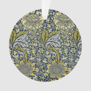 Adorno William Morris Kennet Floral Wallpaper Blue