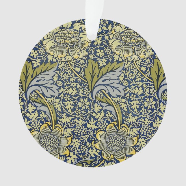 Adorno William Morris Kennet Floral Wallpaper Blue (Anverso)