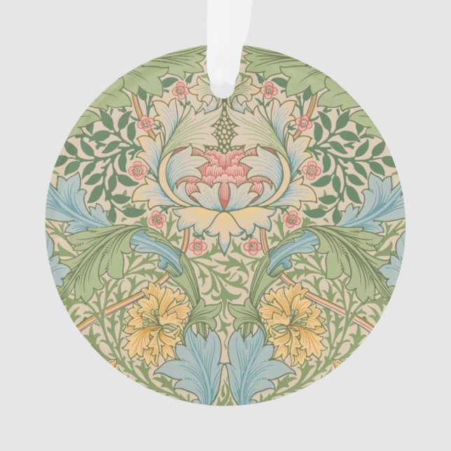 Adorno William Morris Myrtle Flor Floral Botánica (Anverso)