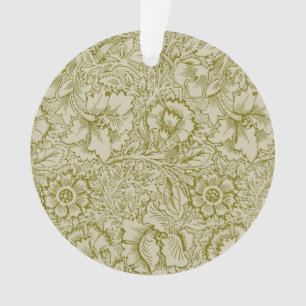 Adorno William Morris Poppy Classic Floral Green