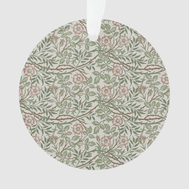 Adorno William Morris Sweetbriar Floral Art Nouveau (Anverso)