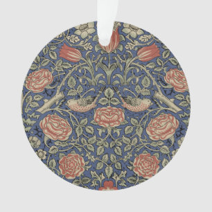 Adorno William Morris Tudor Rosa Wallpaper