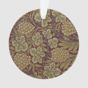 Adorno William Morris Vine Grape Red Green Art