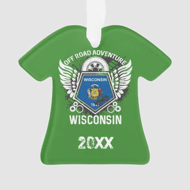 Adorno Wisconsin Off Road Adventure 4x4 Trails Mudding (Anverso)