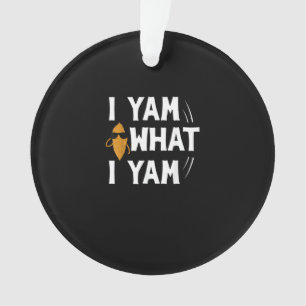 Adorno Yam What I Yam Design - Sweet Potato Lover Desig