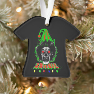 Adorno ZOMBIE ELF en negro