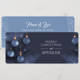 Adornos Azules de Navidad
