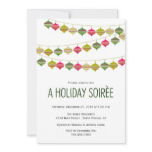 Adornos colgantes - Invitación a la fiesta de vaca