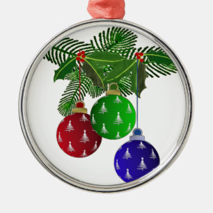 Adornos Coloridos para el Árbol de Navidad