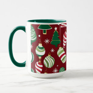 adornos de caramelo de árbol de navidad taza de ca