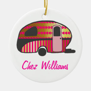 Adornos de Caravana con Diseño Retro Personalizado