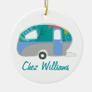 Adornos de Caravana con Diseño Retro Personalizado