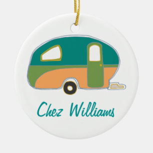 Adornos de Caravana con Diseño Retro Personalizado