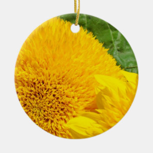 Adornos de girasol amarillo Regalos de vacaciones