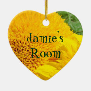 Adornos de girasoles personalizados para tu habita