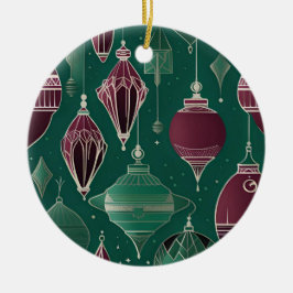 Adornos de Navidad Art Déco, Adorno