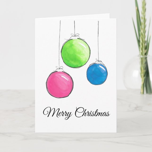 Adornos de Navidad - Brillantes y Alegres (Anverso)