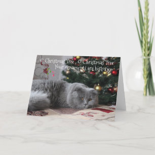 Adornos de Navidad de Gato Divertidos son Historia