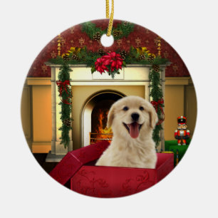 Adornos de Navidad de Perro de Agua