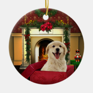 Adornos de Navidad de Perro de Agua