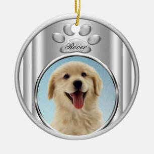 Adornos de Navidad de Perro de Agua