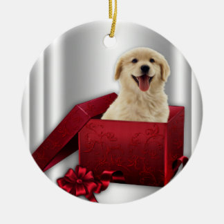 Adornos de Navidad de Perro de Agua