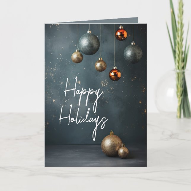 Adornos de Navidad de Plata y Oro (Anverso)