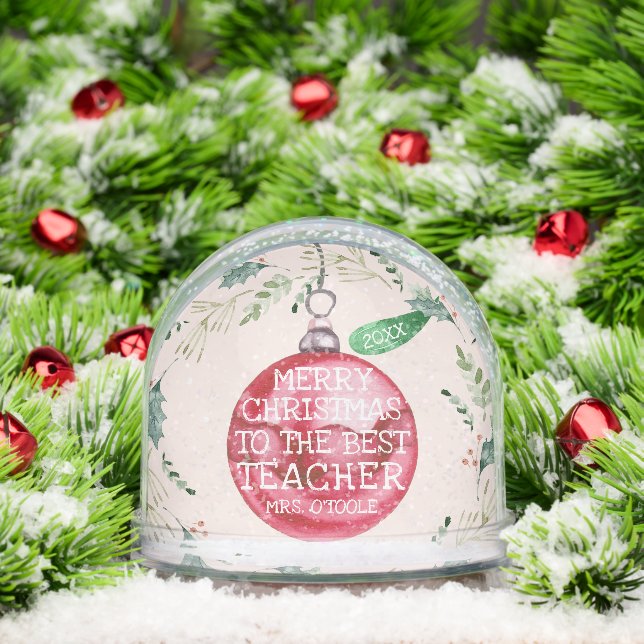 Adornos de Navidad | Mejor regalo para profesores (Navidad)