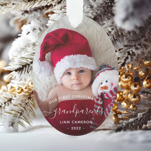 Adornos de Navidad para abuelos primer Navidad gui (Subido por el creador)