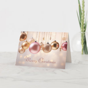 Adornos de Navidad rosados
