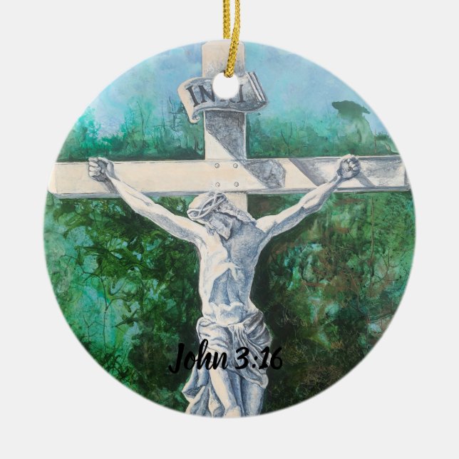 Adornos Juan 3:16 fe iglesia pastor  (Frente)
