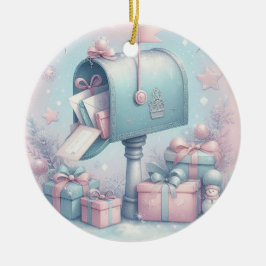 Adornos Navideños de Pastel, Buzón y Regalos 3