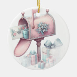 Adornos Navideños de Pastel, Buzón y Regalos 6