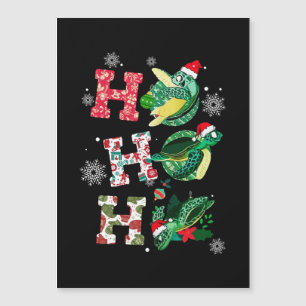 Adornos Navideños Tortugas Santa Ho Ho Ho Decor