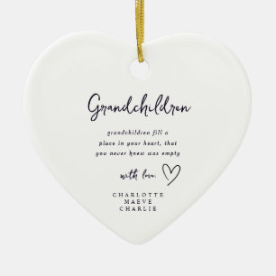 Adornos para abuelos Abuela Abuelo Corazón