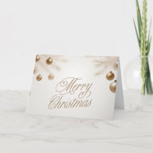 Adornos pastel dorados de Navidad