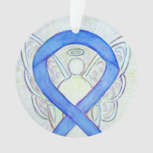 Adornos personalizados de ángel con cinta de conci