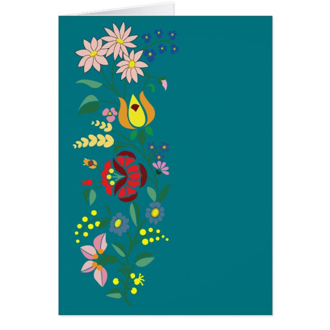 Adornos populares húngaros simples (Frente)