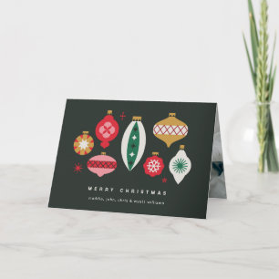 Adornos Retro - Feliz Navidad
