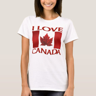 Adoro el Top de los recuerdos de Canada Women's Ta