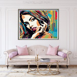 Adrianne se ve bien Poster de arte pop<br><div class="desc">Experimenta el atractivo electrizante de "Adrianne Luce Buena Poster de Arte Pop". Esta fascinante obra de arte celebra la esencia de la belleza y la confianza en un estilo contemporáneo y artístico. El diseño audaz y los detalles vívidos crean una obra maestra que irradia carisma y encanto. Tanto si eres...</div>