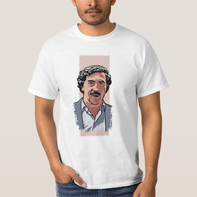 Adulte Pablo Emilio Escobar Gaviria de la camiseta (Anverso)